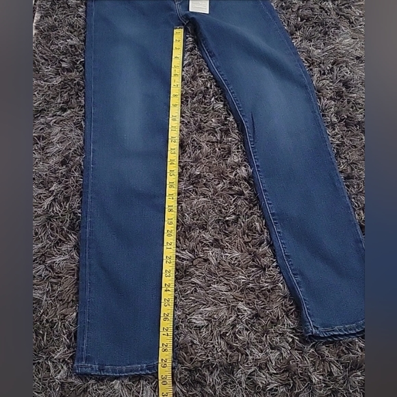 724 HIGH RISE SLIM STRAIGHT FIT WOMEN'S JEANS Size 25x30 - Picture 9 of 11